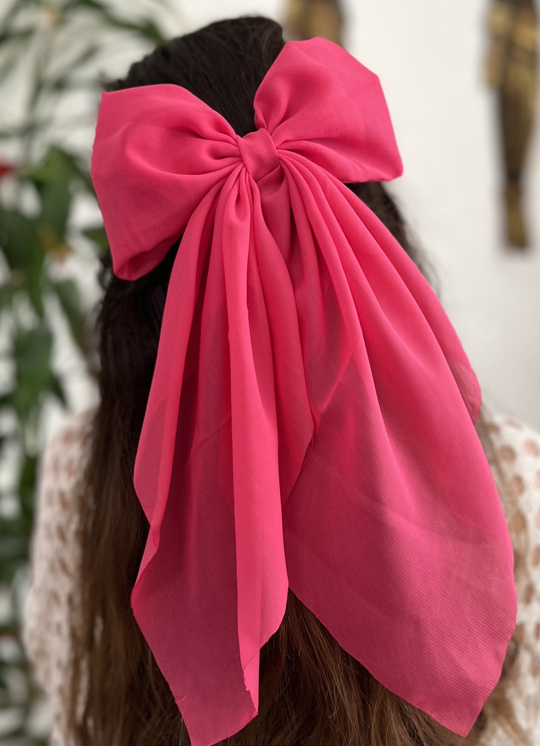 گلسر پاپیونی دنباله دار حریر