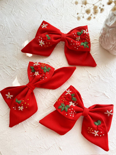 گلسر پاپیونی گلدوزی